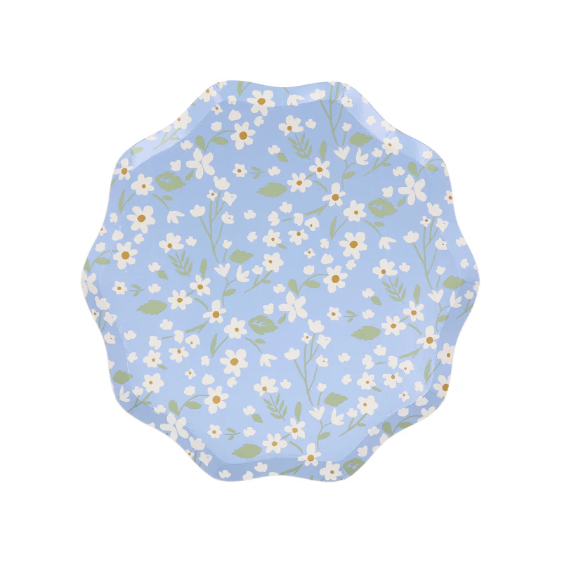 Ditsy Floral Appetizer Plates