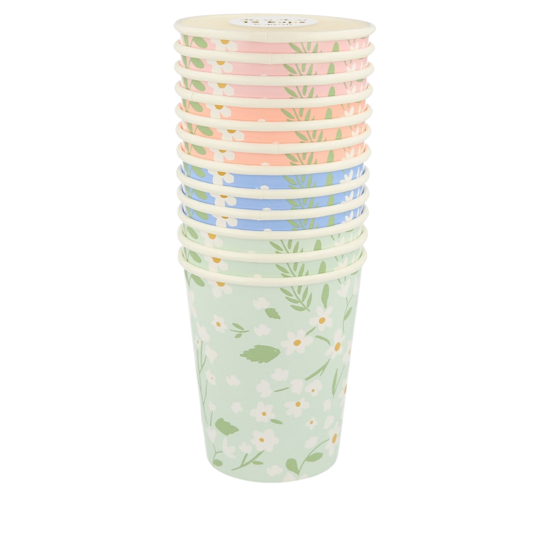 Ditsy Floral Cups