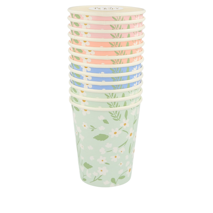 Ditsy Floral Cups
