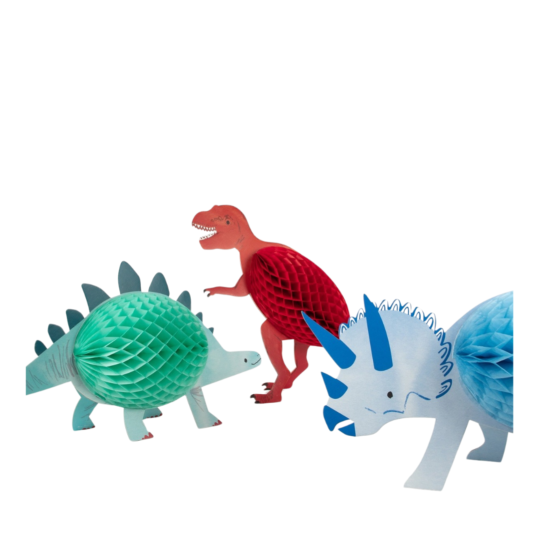 Honeycomb Dinosaur Decorations