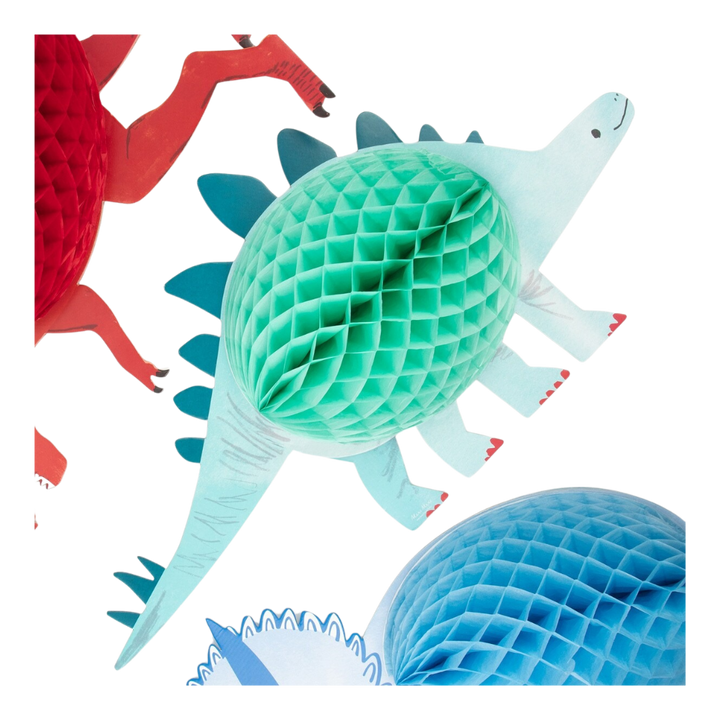 Honeycomb Dinosaur Decorations