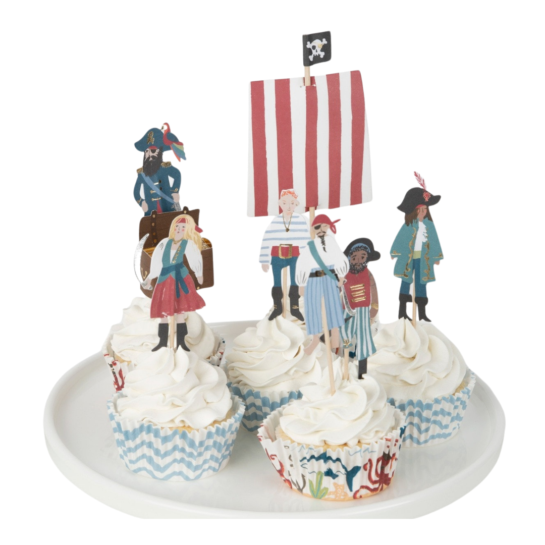 Pirate Ship Cupcake kit