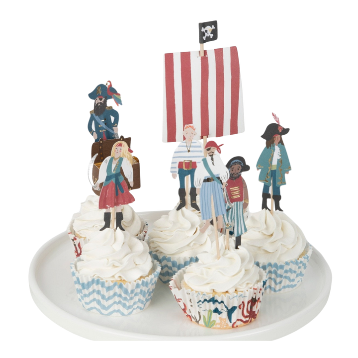 Pirate Ship Cupcake kit