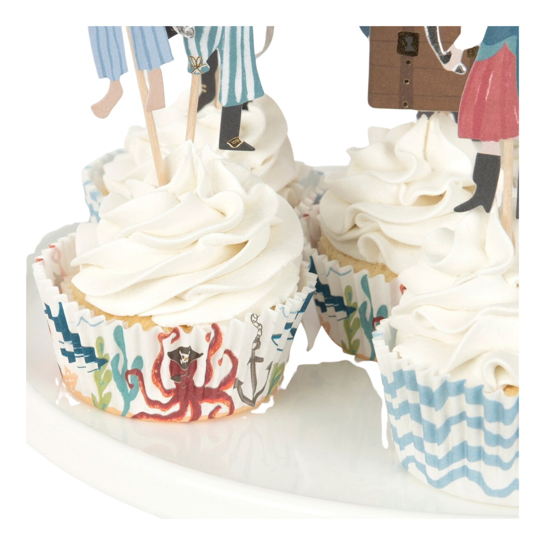 Pirate Ship Cupcake kit