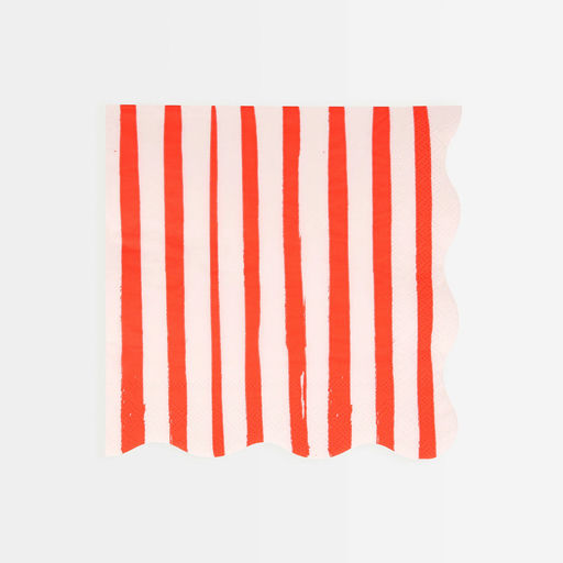 Assorted Stripe Napkins - 2 Sizes