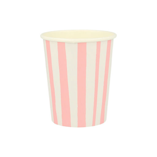 Assorted Striped Cups