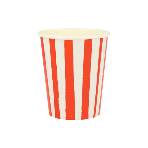 Assorted Striped Cups