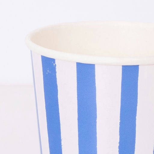 Assorted Striped Cups