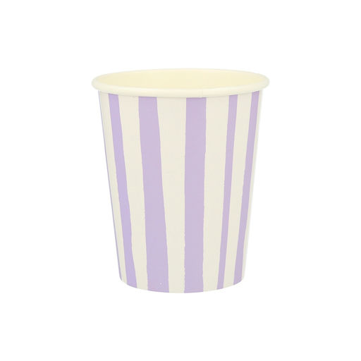 Assorted Striped Cups