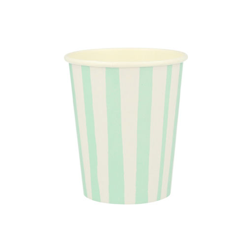 Assorted Striped Cups