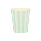 Assorted Striped Cups