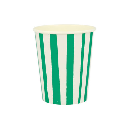 Assorted Striped Cups