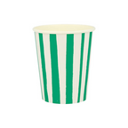 Assorted Striped Cups