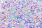 pastel multicolor confetti mix for birthday decoration from Parte Haus party supply store in Bethesda MD