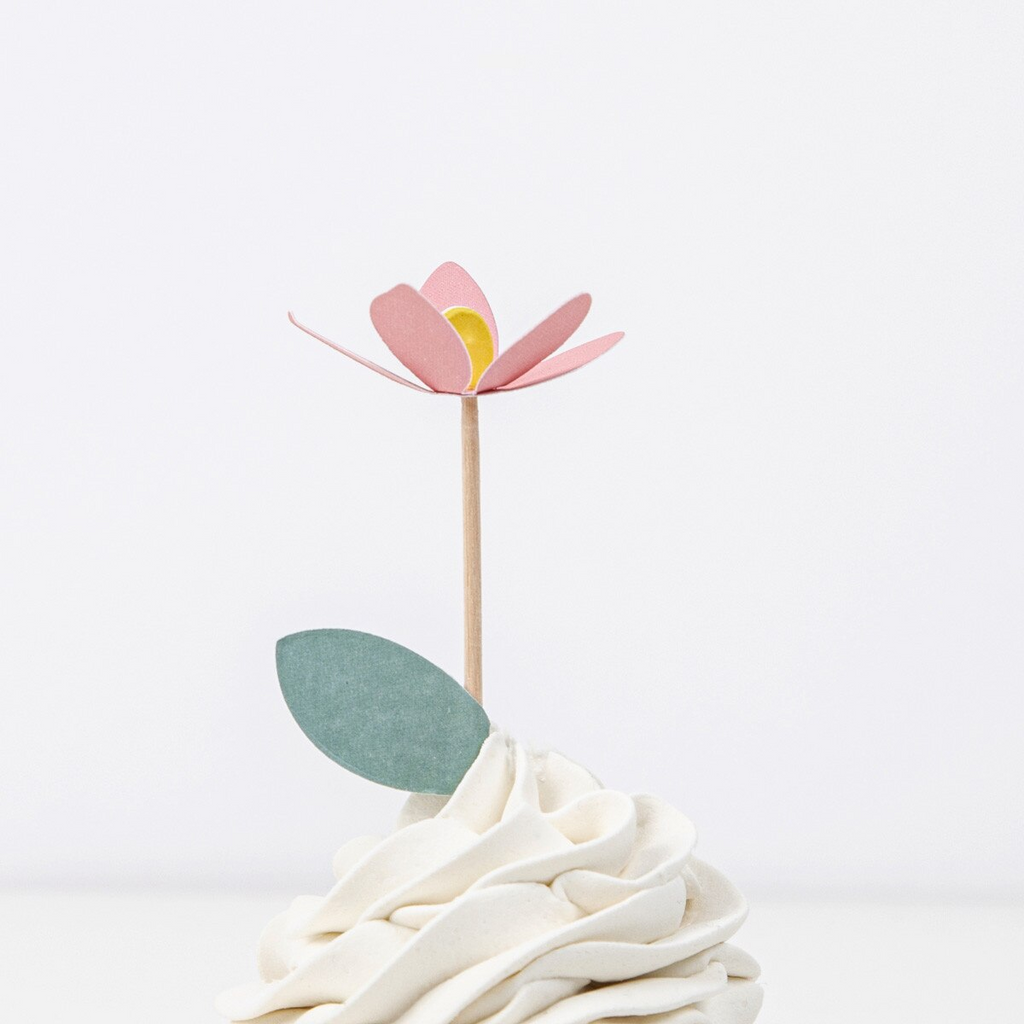 Assorted Flower Garden Cupcake Kit