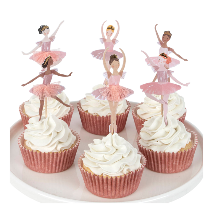 Pink Ballerina Cupcake Kits