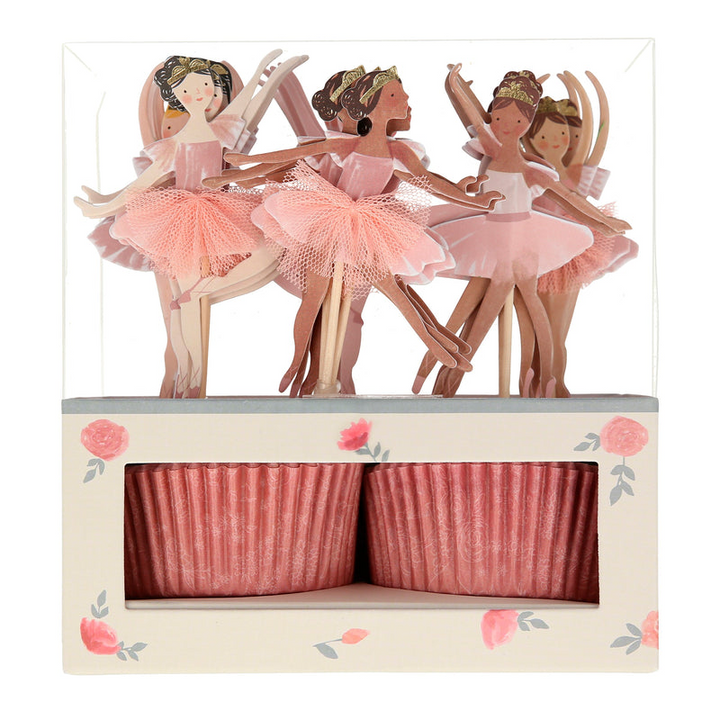 Pink Ballerina Cupcake Kits