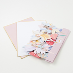 Pastel fairy pop up birthday card with three dimensional fairy design from Parte Haus party supply store in Bethesda MD