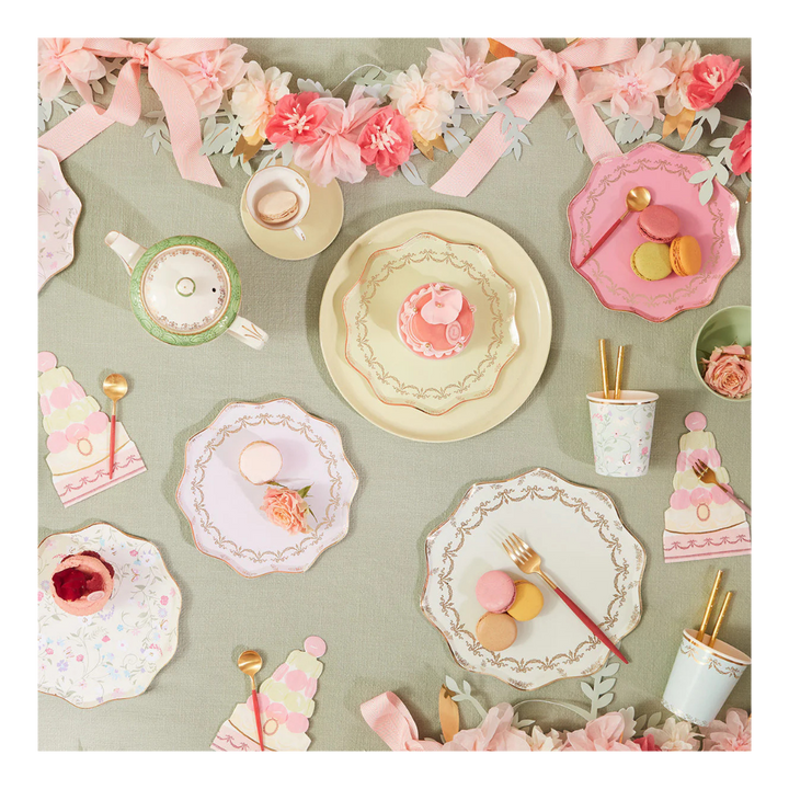 Meri Meri x Laduree Paris Floral Side Plates
