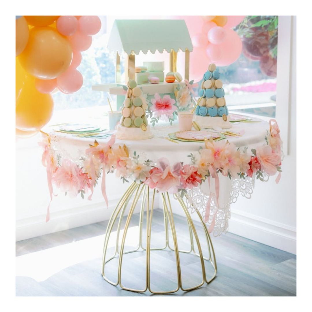 Meri Meri X Laduree Paris Floral Garland