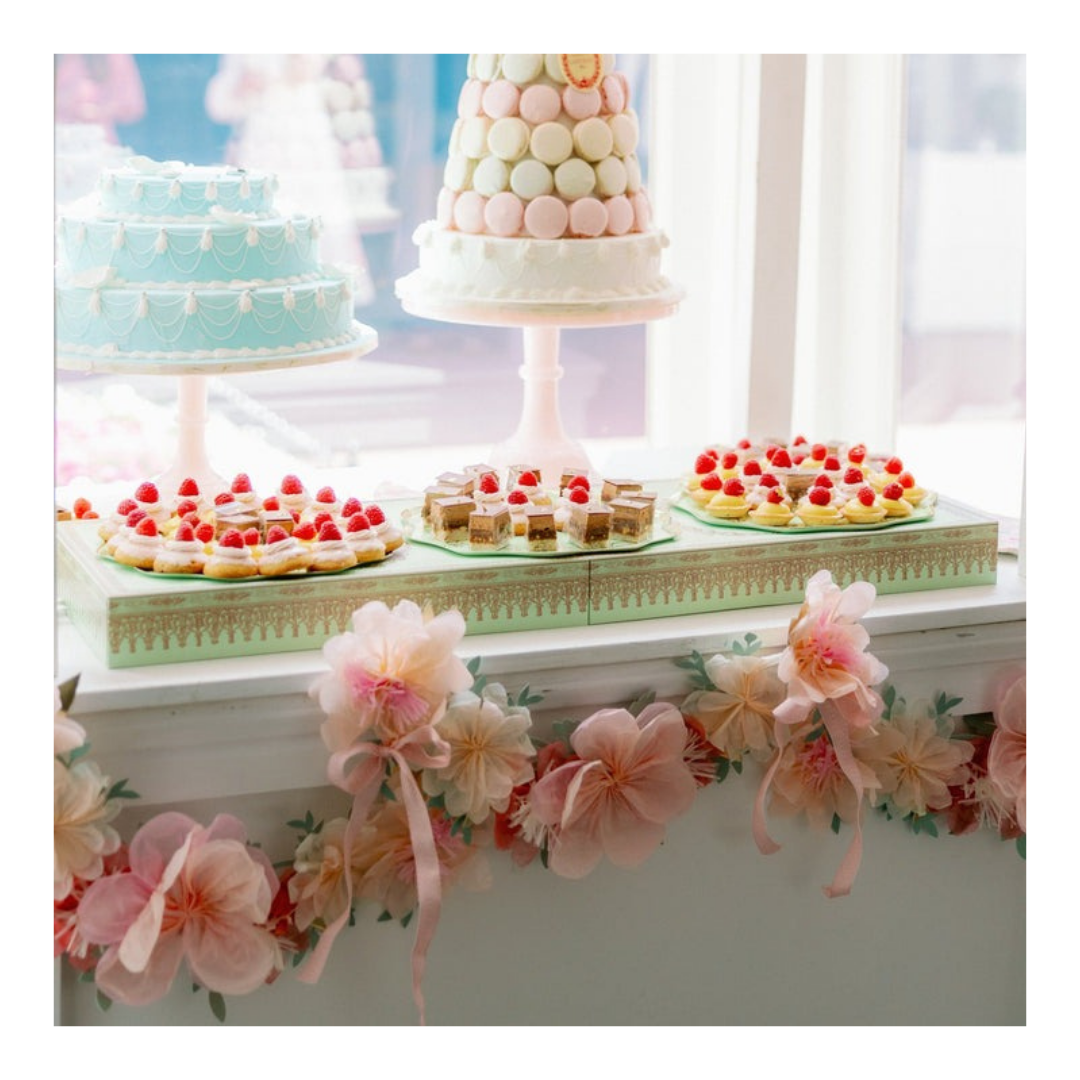 Meri Meri X Laduree Paris Floral Garland