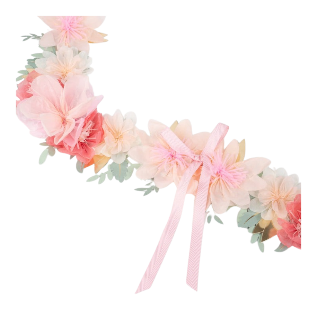 Meri Meri X Laduree Paris Floral Garland