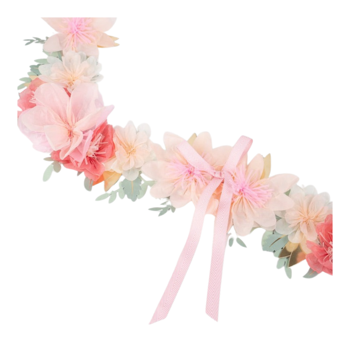 Meri Meri X Laduree Paris Floral Garland