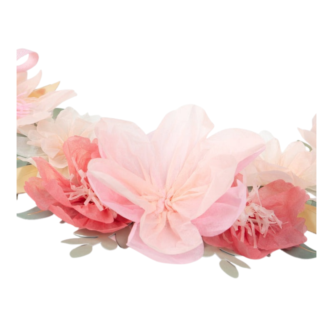 Meri Meri X Laduree Paris Floral Garland