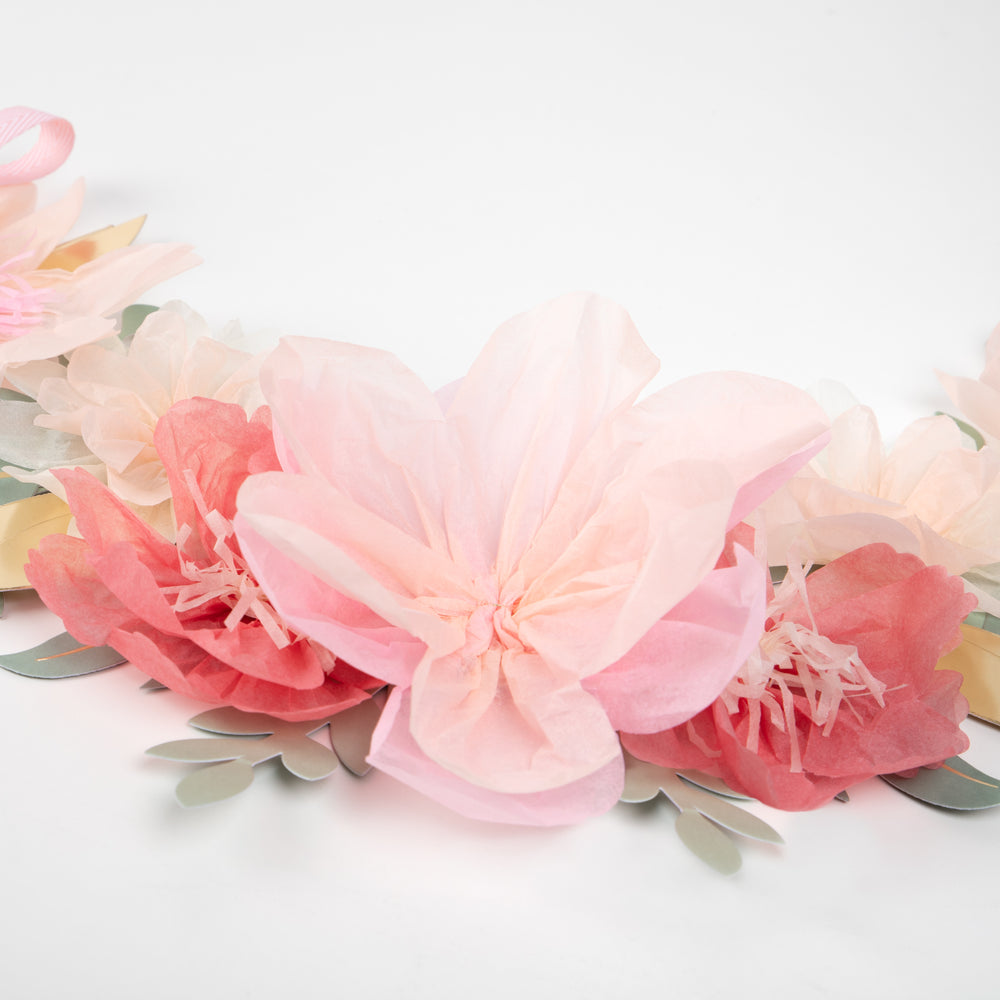 Meri Meri X Laduree Paris Floral Garland