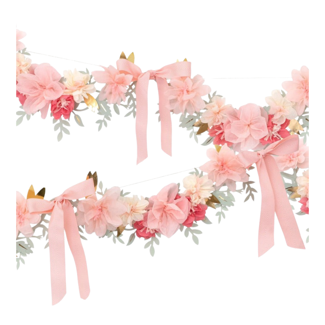 Meri Meri X Laduree Paris Floral Garland