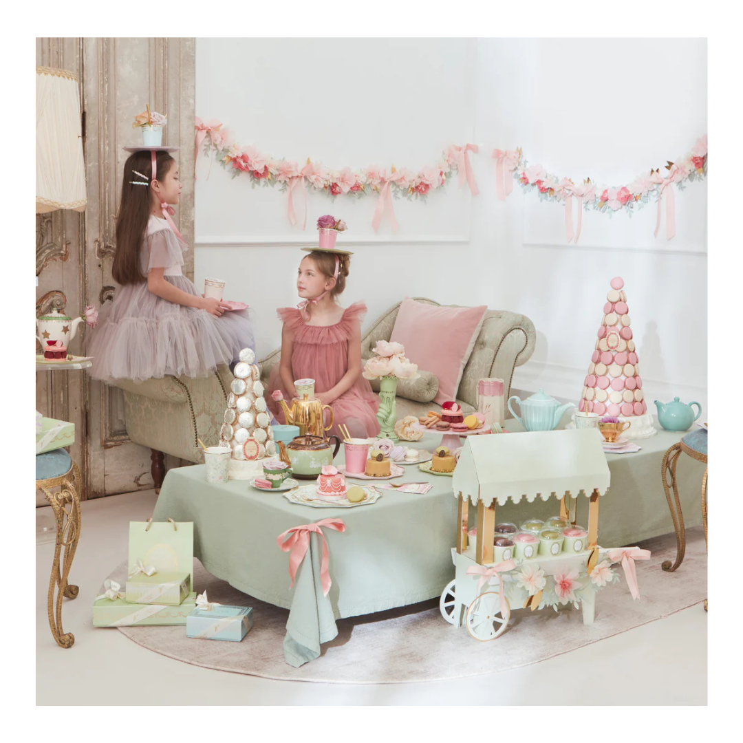 Meri Meri x laduree Paris Macaron Cart Party Centreiece