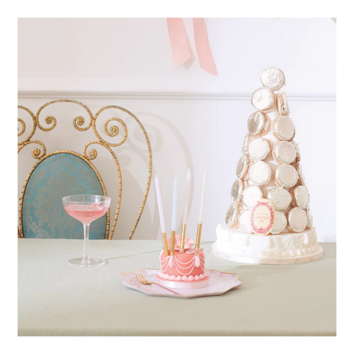 Meri Meri x Ladurée Paris Gold Dipped Candles