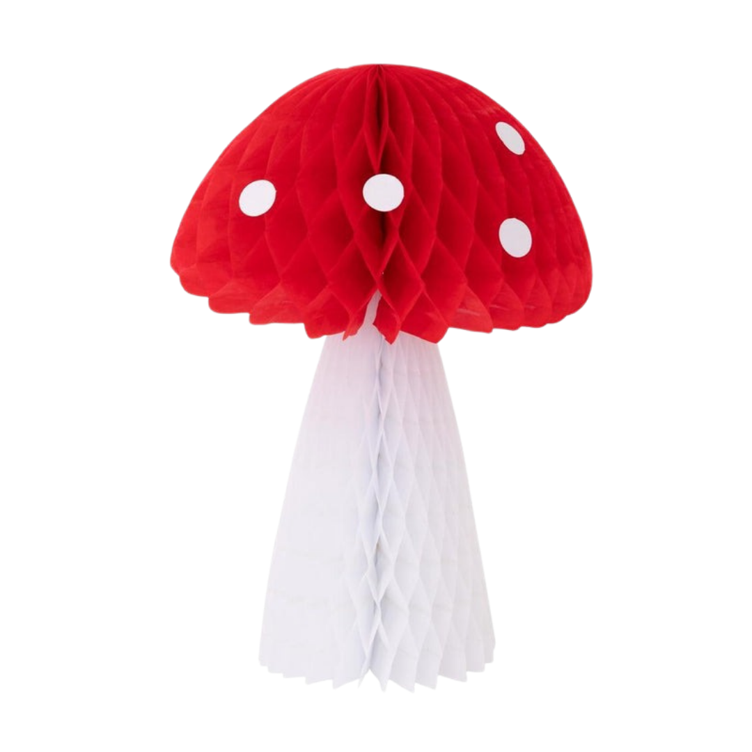 Honeycomb Toadstool Decorations
