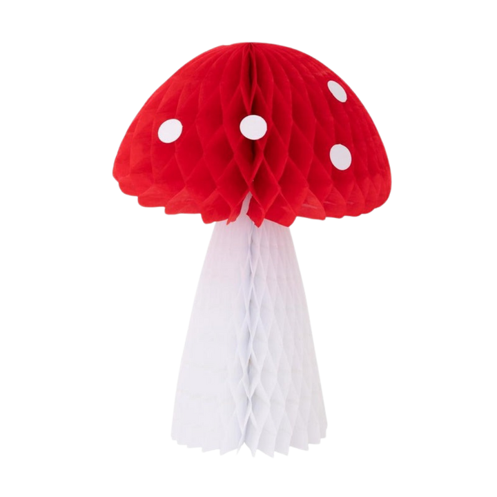 Honeycomb Toadstool Decorations