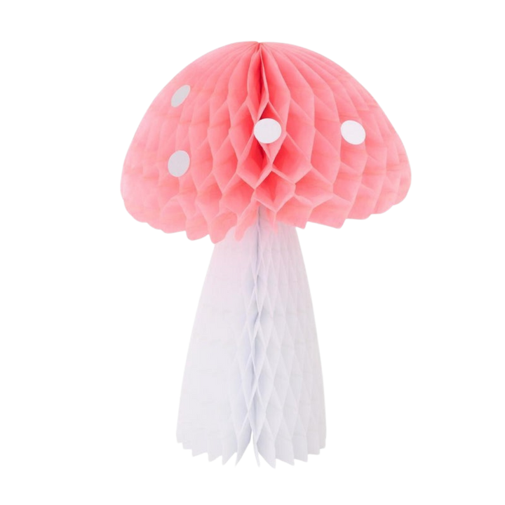 Honeycomb Toadstool Decorations