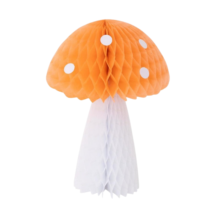Honeycomb Toadstool Decorations