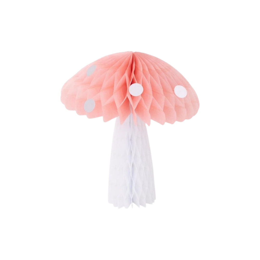 Honeycomb Toadstool Decorations