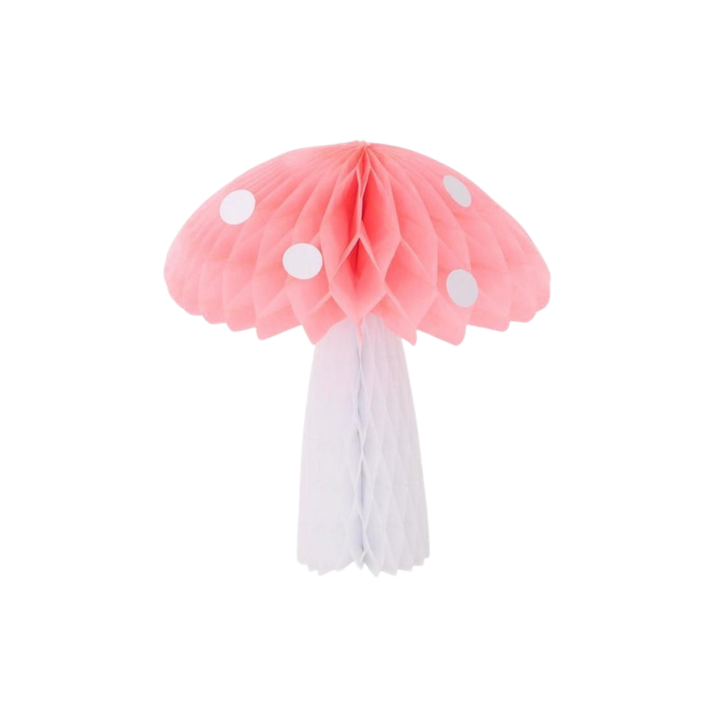 Honeycomb Toadstool Decorations