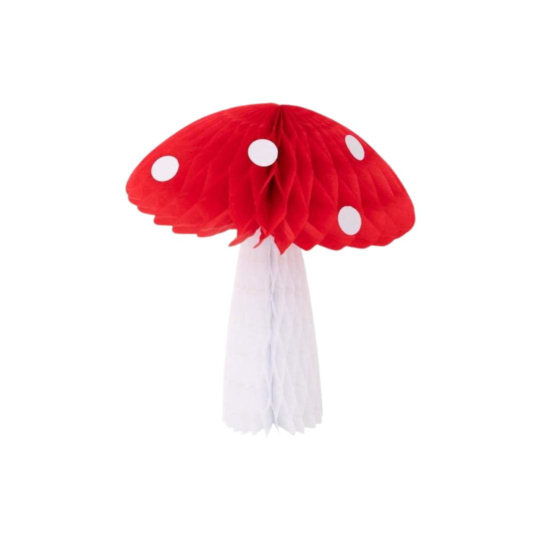 Honeycomb Toadstool Decorations