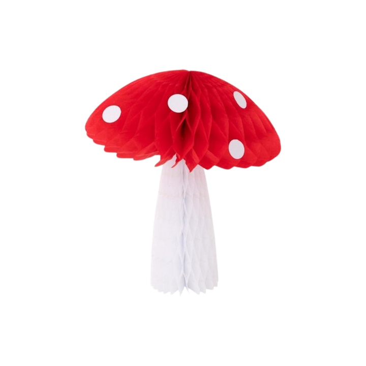 Honeycomb Toadstool Decorations
