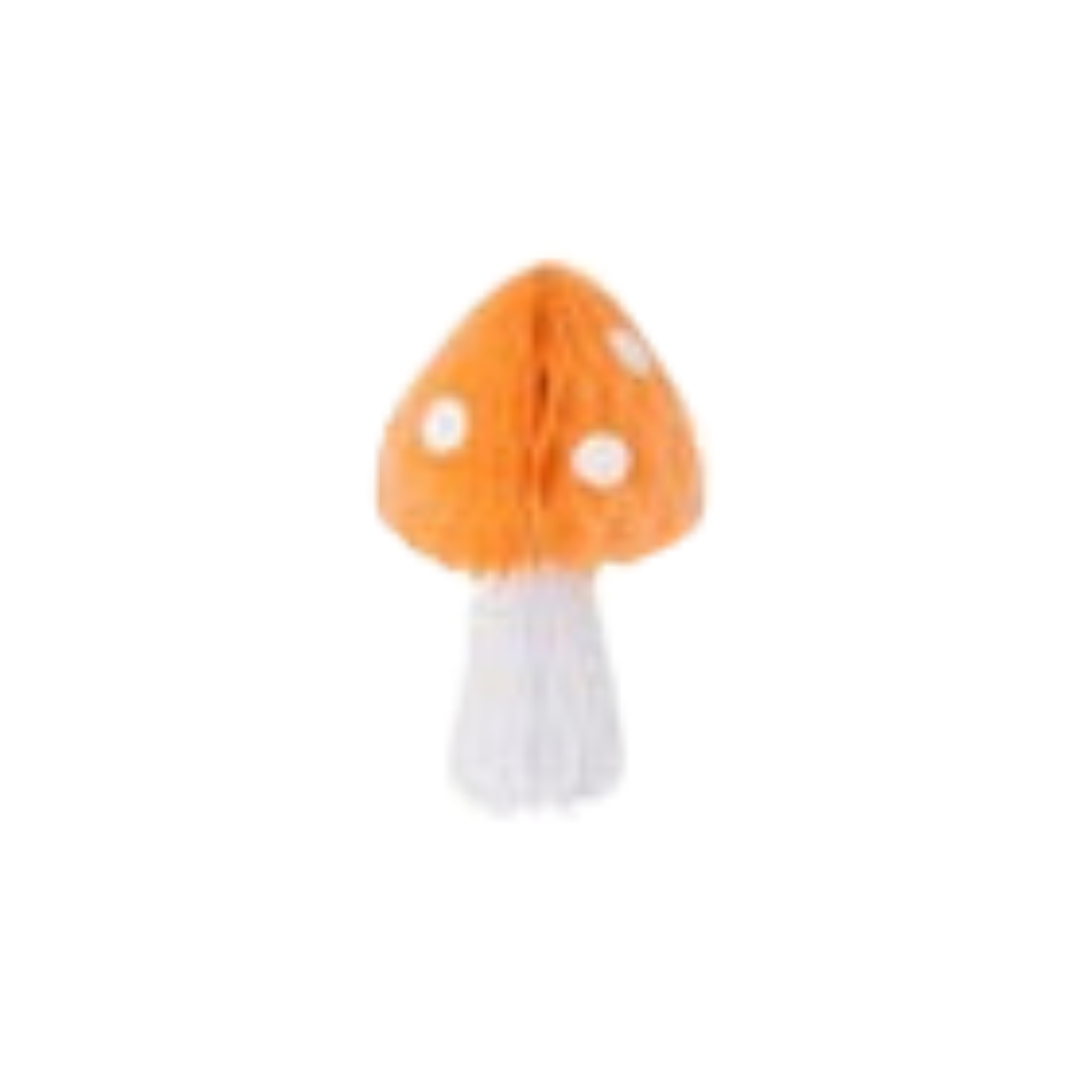 Honeycomb Toadstool Decorations