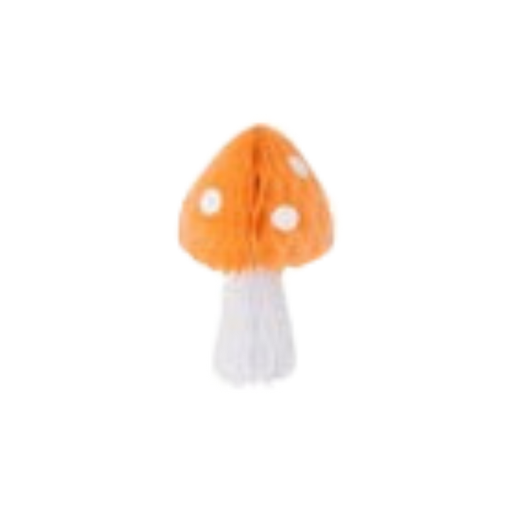 Honeycomb Toadstool Decorations