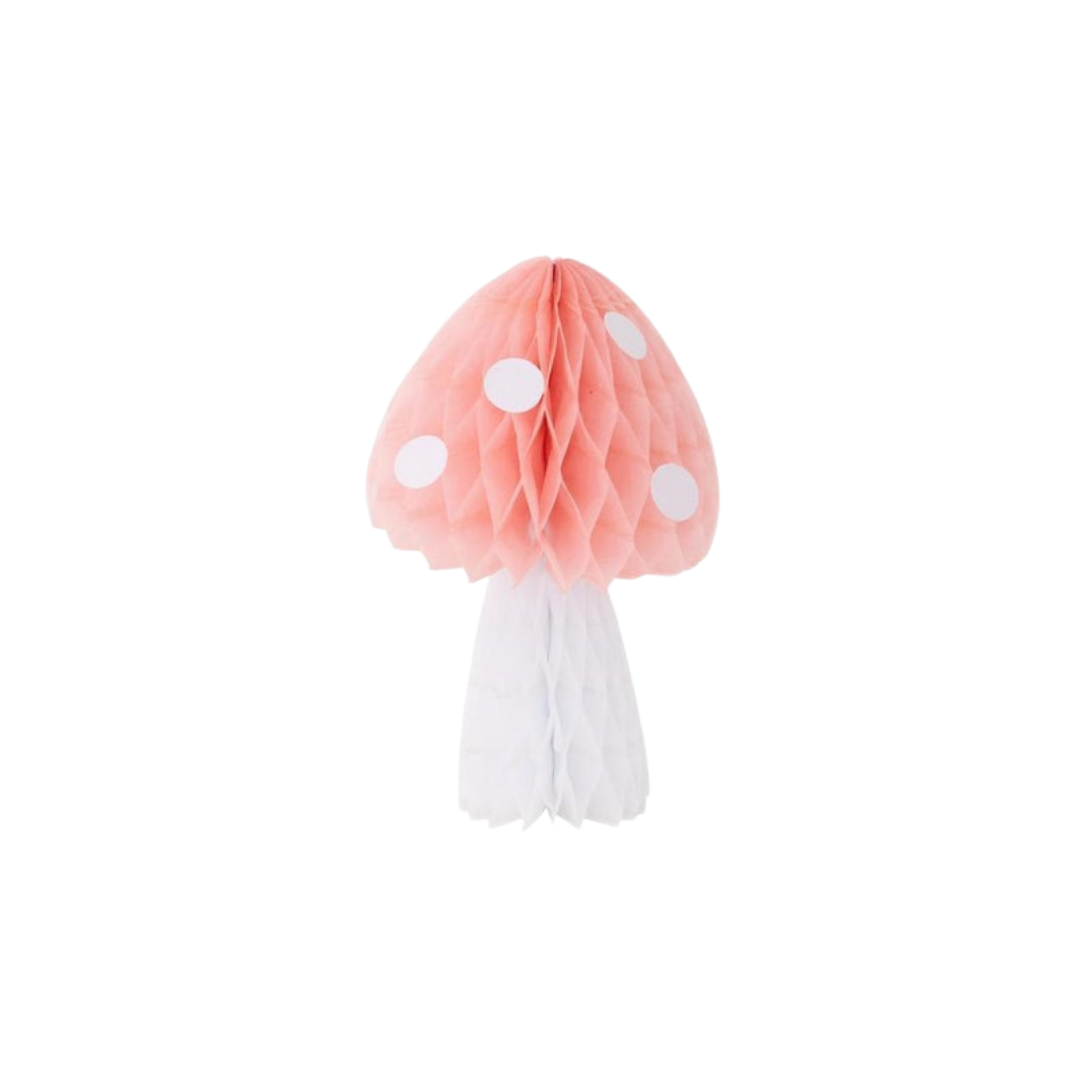 Honeycomb Toadstool Decorations