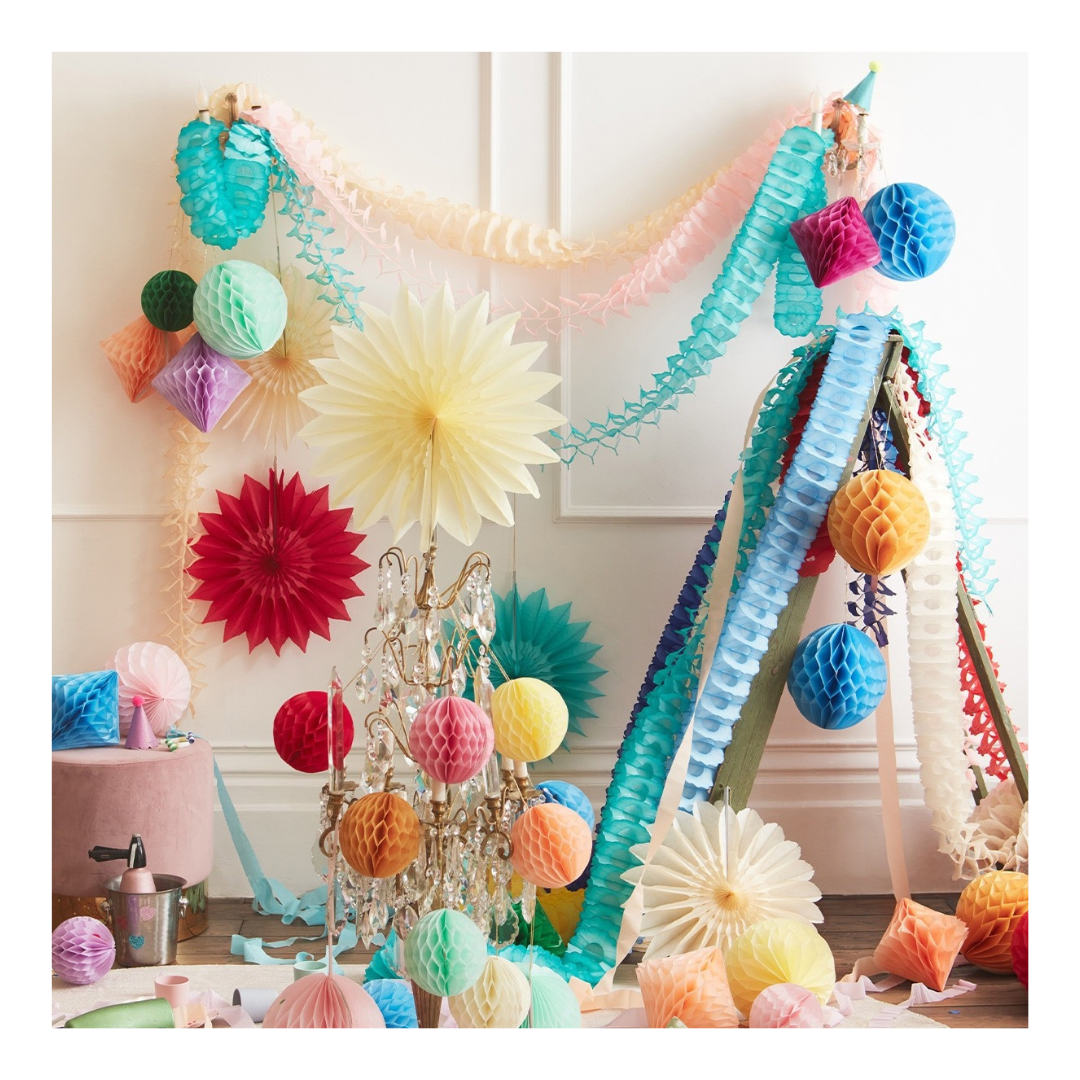 Pastel Honeycomb Decoration Kit