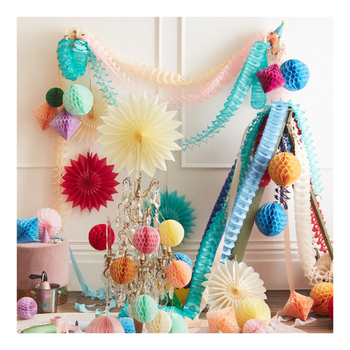 Pastel Honeycomb Decoration Kit