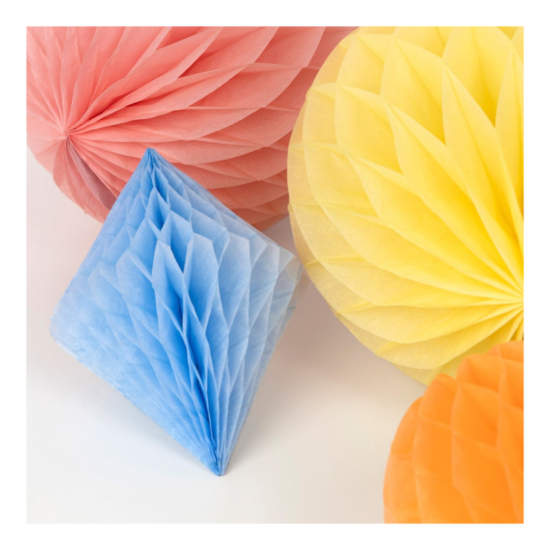 Pastel Honeycomb Decoration Kit