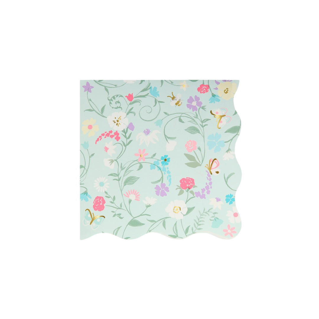 Meri Meri Laduree Paris Floral Small Napkins