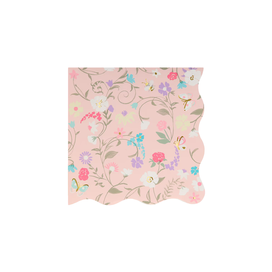 Meri Meri Laduree Paris Floral Small Napkins