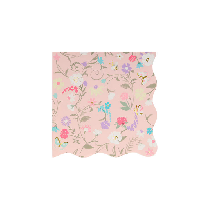 Meri Meri Laduree Paris Floral Small Napkins