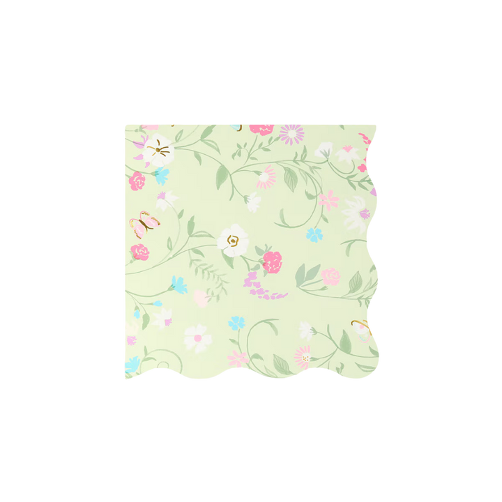 Meri Meri Laduree Paris Floral Small Napkins